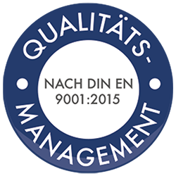 Icon Qualitätsmanagement DIN EN 9001