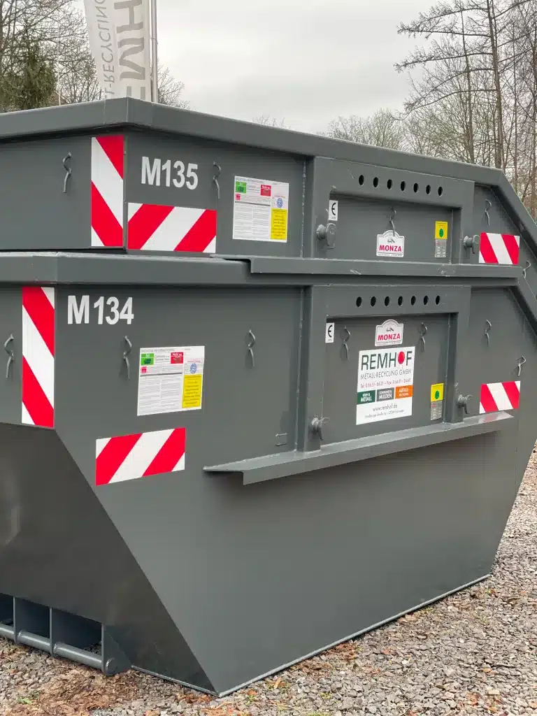 Containerdienst Remhof Metall-Recycling